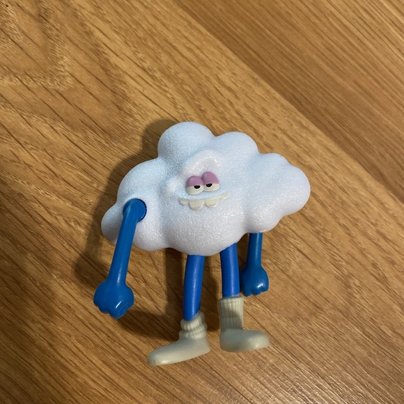 Dreamworks Other - McDonald's Toy 2020 DreamWorks Trolls World‎ Tour #2 Cloud Guy Working
